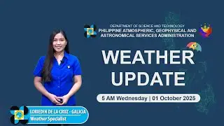 Public Weather Forecast issued at 5 AM | October 01, 2025 - Wednesday