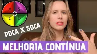 PDCA x SDCA - MELHORIA CONTINUA| Bruna Borrejo