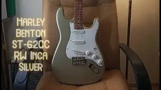 Harley Benton ST-62CC RW Inca Silver