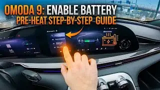 OMODA 9 - How to Enable Battery Pre-Heat