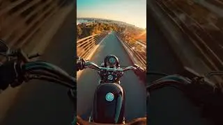Urban Skyline Ride: AI-Generated City Adventure #naturelovers