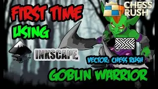 VECTOR: Speed Art Enhancing Chess Wars Goblin Warrior Low Quality Image Ep 4