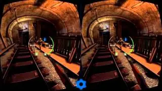 Zombie Shooter VR Google Cardboard Virtual Reality 3D Gameplay 1080p