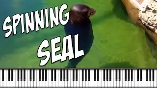 Synthesia [Piano Tutorial] Spinning Seal - Happy H Christmas