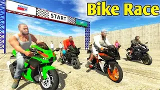 100 Crore Bike Race Mode 😱 in Indian Bike Driving 3D😲 Mega Ramp Indian Bike Race Funny😂 Story Video🥰