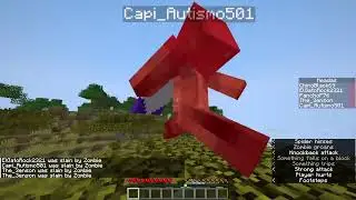 Minecraft a x10 de velocidad - ft. CapiAutismo, ChinoBlack24, ElB3nson y Frey