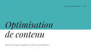 Optimisation de contenu