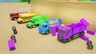 Easter Eggs & Cars! 🥚🚗 Learn Colors & English for Kids | Early Learning Fun