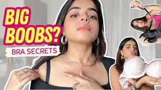 C/D/DD Cup Bra Hacks That Changed My Life (Big Boob Guide)  #brahacks #fashioncommentary