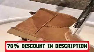 #Snow Boots Women Waterproof Australia Winter Warm Shoes Non-slip Rubber Sole 100% Genuine Cowhide