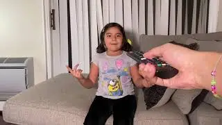 Isabella and Daddy do the Pause Challenge