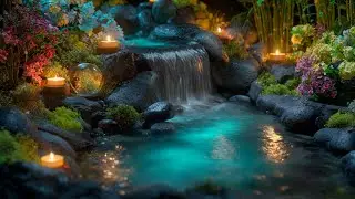🌿 Peaceful Bamboo Stream LIVE | Calm Mind, Relaxing Ambience