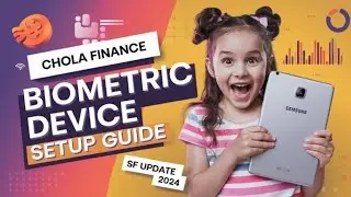 CHOLA FINANCE BIOMETRIC DEVICE SETUP GUIDE || Sf+ update 2024 || CHOLA FINANCE BIOMETRIC SETUP||