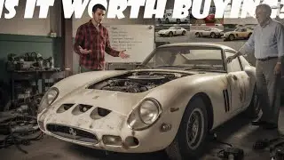 ASMR Car Restoration Full Rebuild of Silver Ferrari 250 GTO 1962 from Abandoned