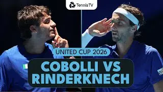 Flavio Cobolli vs Arthur Rinderknech Dramatic Battle! | United Cup 2026 Highlights