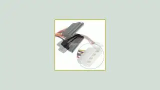 5X 4Pin IDE Molex to ATA SATA Y Splitter Hard Drive Adapter Power Cable