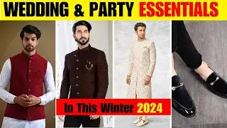 Wedding and Party Essentials for Men I Modern and Traditional Style Fusion #fashion