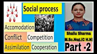 Social processes|| Competition and conflict||Social process || Competition and social conflict