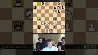 When Magnus trapped Andrew Tang's Queen #chess #shorts #magnus #carlsen
