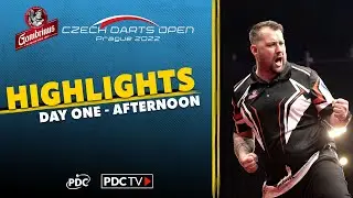 HOME HERO! Day One Afternoon Highlights | 2022 Czech Darts Open
