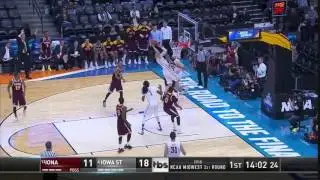 Iowa St. vs. Iowa: Abdel Nader and-one