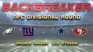 Backbreaker NFL Live Stream!  AFC NFC Championship!