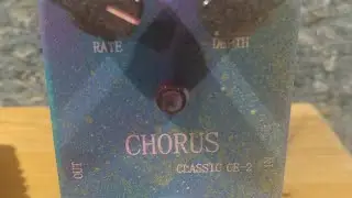 Boss CE 2 Chorus Clone Pedal With Clean Boost Mod