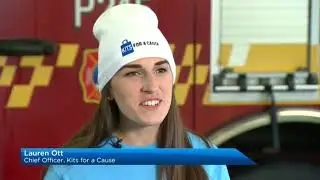 Global News, Toronto Fire Fighter Toy Drive Teen Kits
