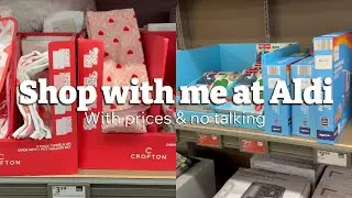 Relaxing Grocery Shopping at Aldi | Real Prices (No Talking) | Jan 2026 (미국 마트 가격)