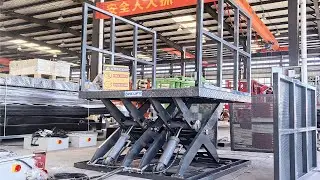 2000kg CE Standard Low Profile Hydraulic Scissor Lift Table#lift #goodslift #lifter