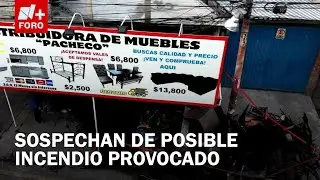 Vecinos rompen el silencio tras incendio de mueblería en Iztapalapa - Las Noticias