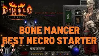 Гайд по некроманту в Diablo 2: БЮДЖЕТНОЕ КОСТЯНОЕ КОПЬЕ | Оптимальная стартовая настройка для 8-г...