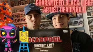 How to Get the Black Light Artist Deadpool EVERY TIME!! Deadpool Funko Pop Mystery Box