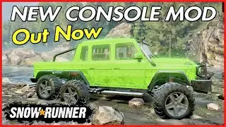 SNOWRUNNER NEW CONSOLE MOD - CRAZYS MK63 6X6 OUT NOW