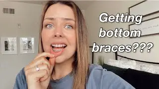 GETTING BOTTOM BRACES AS AN ADULT | 5 month update, does it hurt??, smoothie recipe