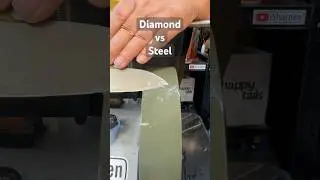 Diamond vs Japanese Steel #tormek #resin