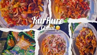 “Bored of normal snacks🍟? Try this kurkure chaat twist — crispy, chatpata & addicting!”😋😋
