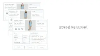 clean interactive carrd tutorial | &copy; kimbop