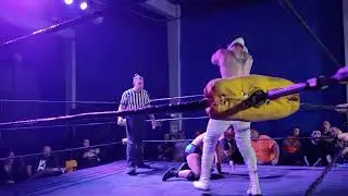 AWR: Eric Dillinger (c) vs. Sage Philips vs. Calvin Tankman