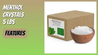 REVIEW (2025): Menthol Crystals 5 lbs. Features