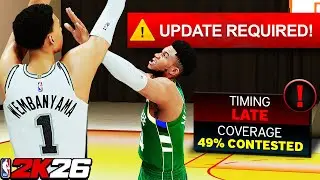 Shooting Gameplay Update 2K26 Contest Patch