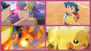ASH VS LEON ENDS ASH & LEON CAN USE GMAX AGAIN? PIKACHU VS CHARIZARD Pokemon Journeys EP 132 PREVIEW