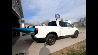 Как я загружаю свой новый Honda Ridgeline 2020 года для рыбалки с каяка