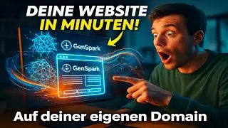Genspark & eigene Domain? So einfach bringst du deine Website online &ndash; Schritt f&uuml;r Schritt!