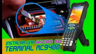 Instala una Micro SD en Terminal MC9400 de Zebra #PasoaPaso