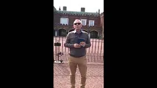BCHT Driver Guide Craig Holden at St. James' Palace