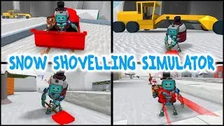Roblox SNOW SHOVELLING SIMULATOR! ► Fandroid the Musical Robot