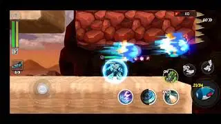 Megaman X dive Evento: C&oacute;digo de Tarea R-I-S-E Nivel 8 (m&aacute;s dif&iacute;cil) Rango S con Next Dive Armor X