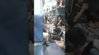 Sleeper like general bogie in Howrah smvt bengaluru SF train #shorts #shortfeeds #indianrailways