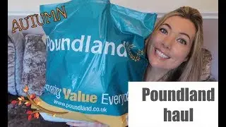 POUNDLAND HAUL | WHAT I BOUGHT IN POUNDLAND OCTOBER 2017 | DOLLAR STORE HAUL